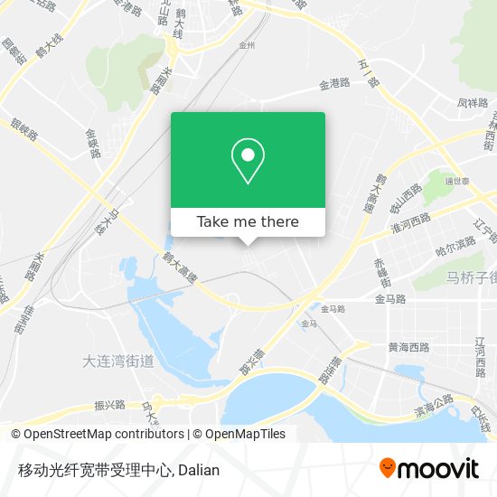 移动光纤宽带受理中心 map