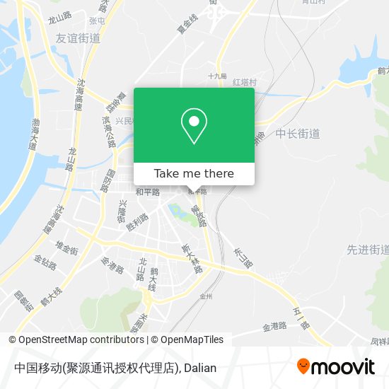 中国移动(聚源通讯授权代理店) map