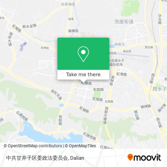 中共甘井子区委政法委员会 map