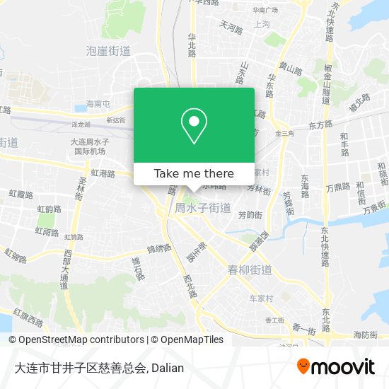 大连市甘井子区慈善总会 map