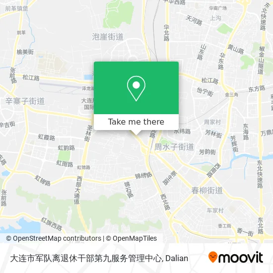 大连市军队离退休干部第九服务管理中心 map