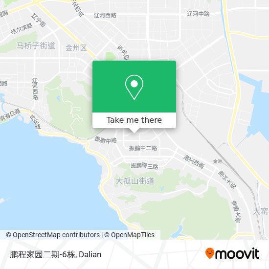 鹏程家园二期-6栋 map
