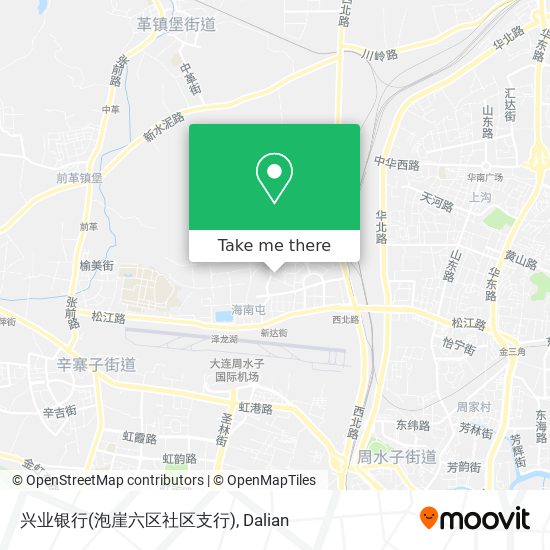 兴业银行(泡崖六区社区支行) map
