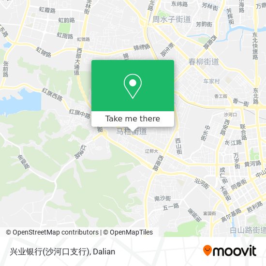 兴业银行(沙河口支行) map