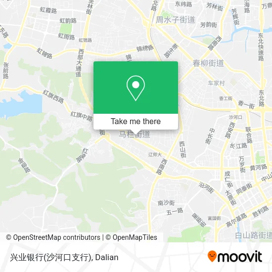 兴业银行(沙河口支行) map