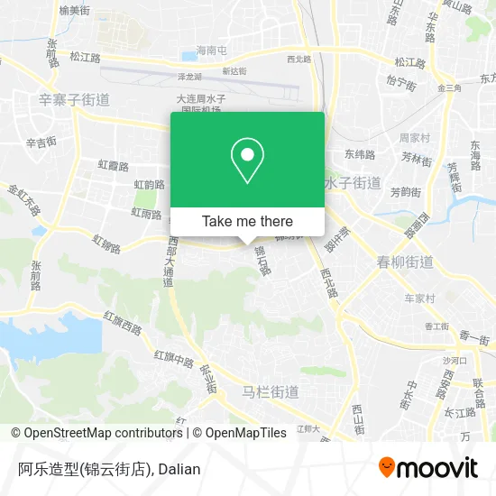 阿乐造型(锦云街店) map