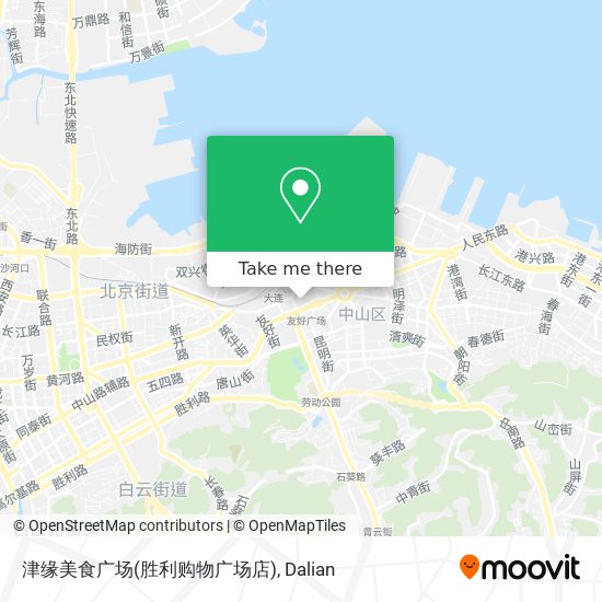 津缘美食广场(胜利购物广场店) map