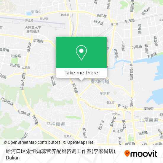 哈河口区索恒知蕊营养配餐咨询工作室(李家街店) map