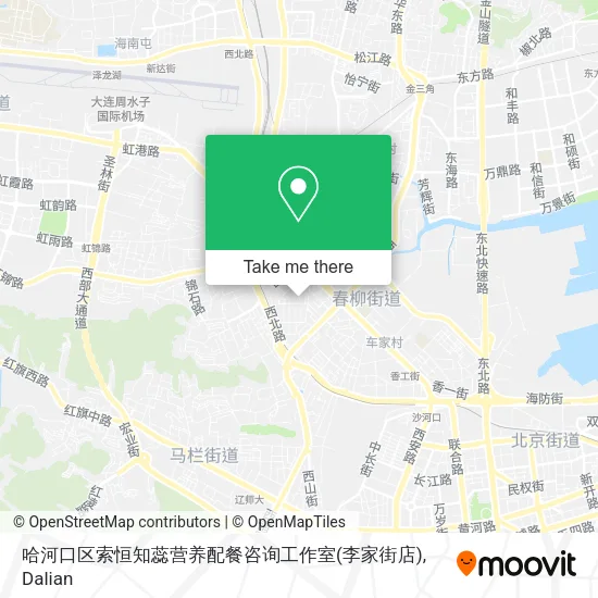 哈河口区索恒知蕊营养配餐咨询工作室(李家街店) map