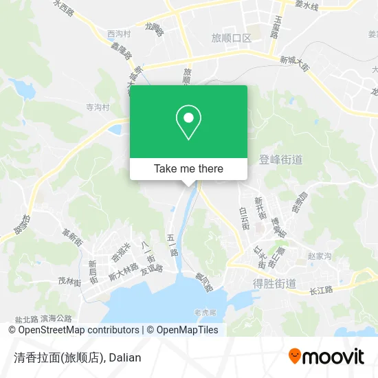 清香拉面(旅顺店) map
