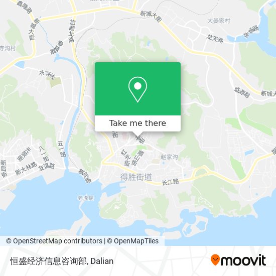 恒盛经济信息咨询部 map