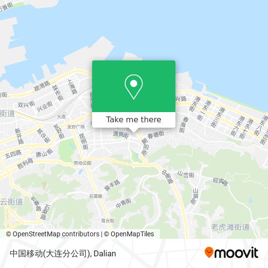 中国移动(大连分公司) map
