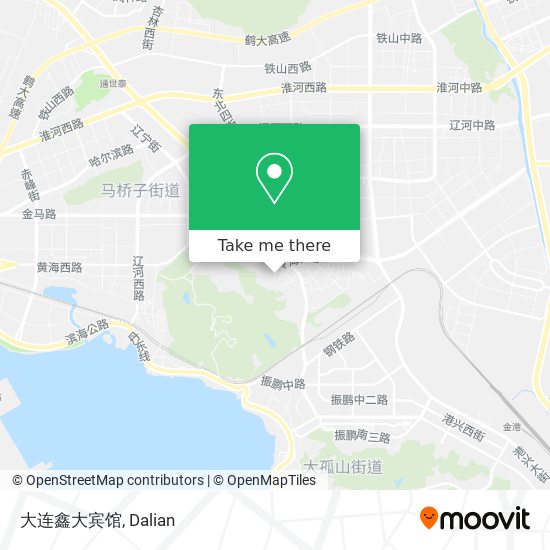 大连鑫大宾馆 map