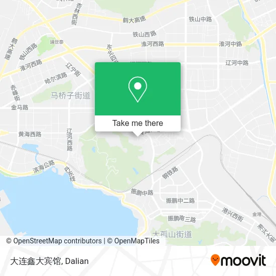 大连鑫大宾馆 map