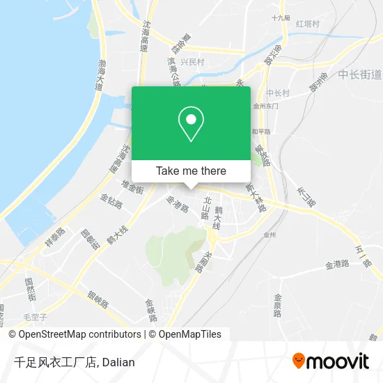 千足风衣工厂店 map