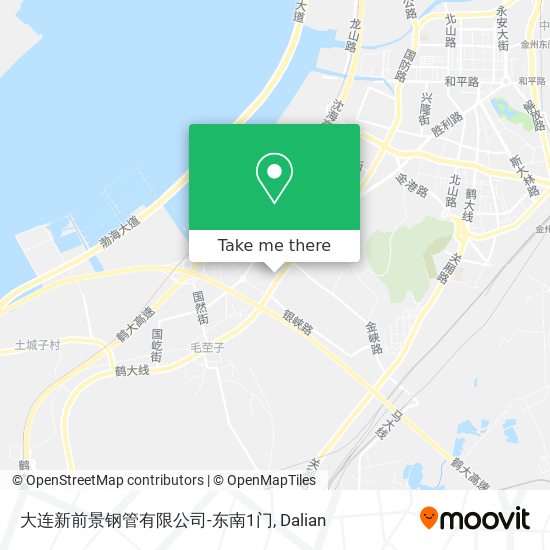 大连新前景钢管有限公司-东南1门 map
