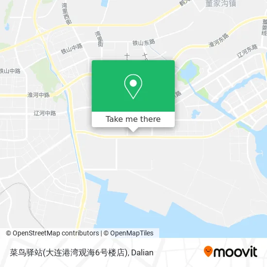 菜鸟驿站(大连港湾观海6号楼店) map