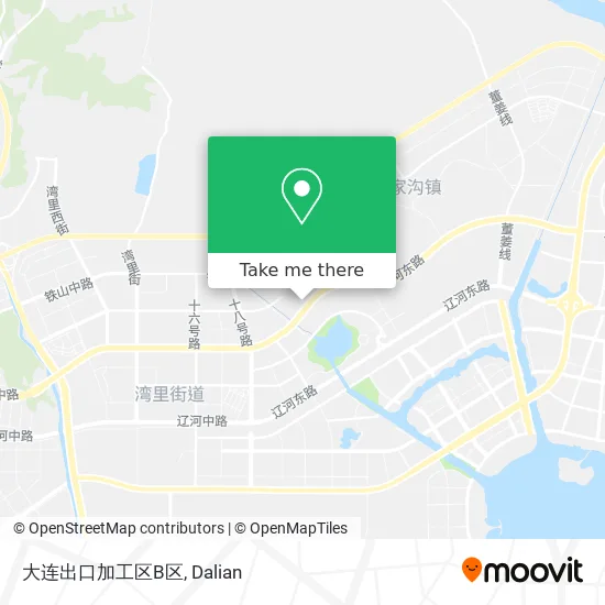大连出口加工区B区 map