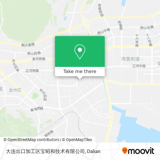 大连出口加工区宝昭和技术有限公司 map