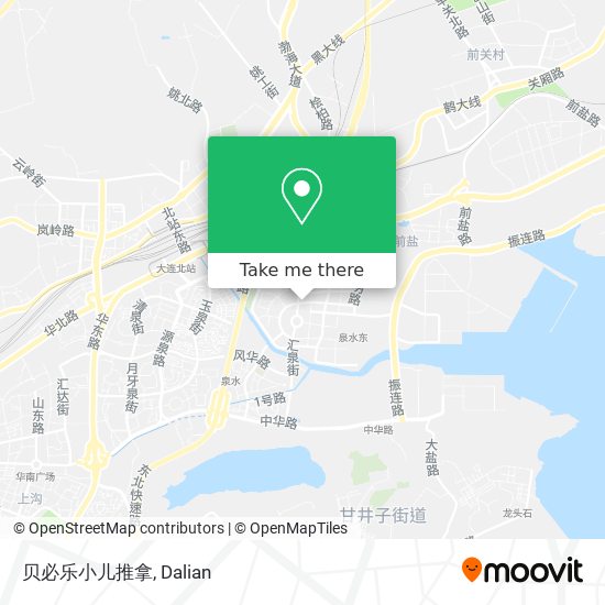 贝必乐小儿推拿 map