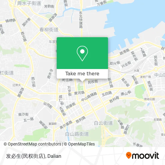 发必生(民权街店) map