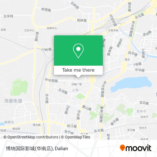 博纳国际影城(华南店) map