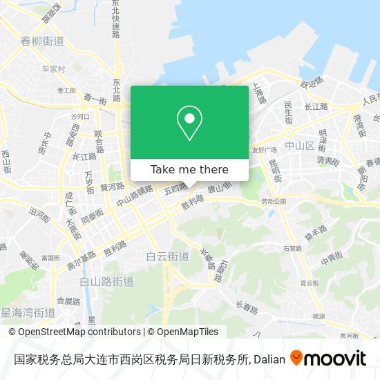 国家税务总局大连市西岗区税务局日新税务所 map