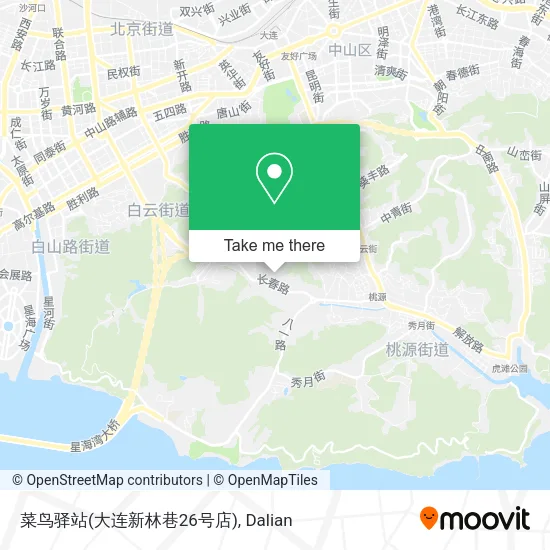 菜鸟驿站(大连新林巷26号店) map