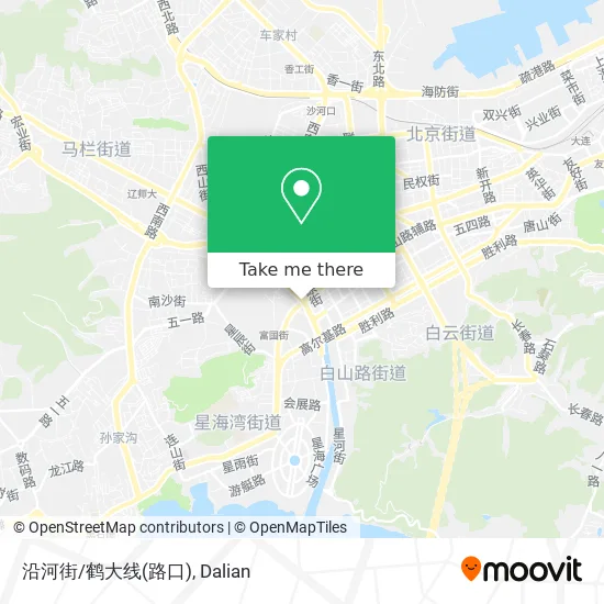 沿河街/鹤大线(路口) map