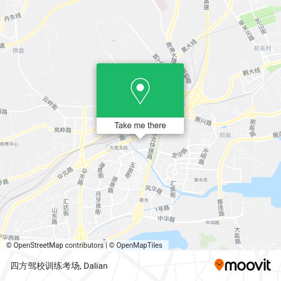 四方驾校训练考场 map