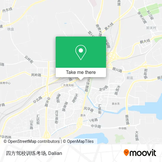 四方驾校训练考场 map