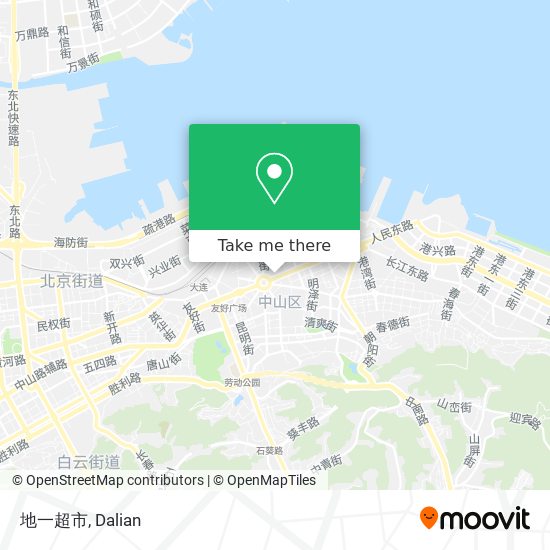 地一超市 map