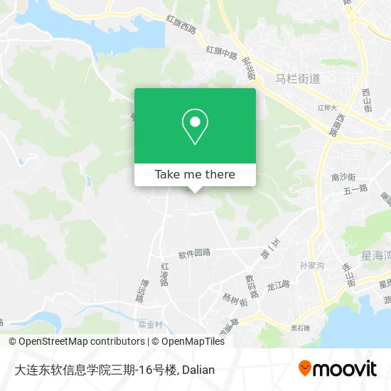 大连东软信息学院三期-16号楼 map