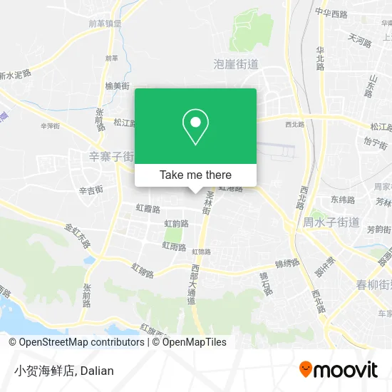 小贺海鲜店 map