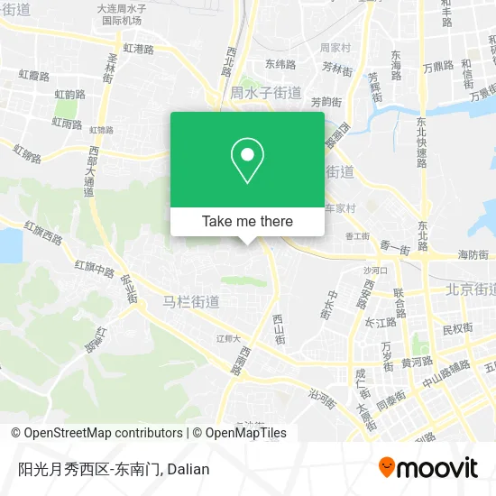 阳光月秀西区-东南门 map