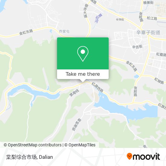 棠梨综合市场 map
