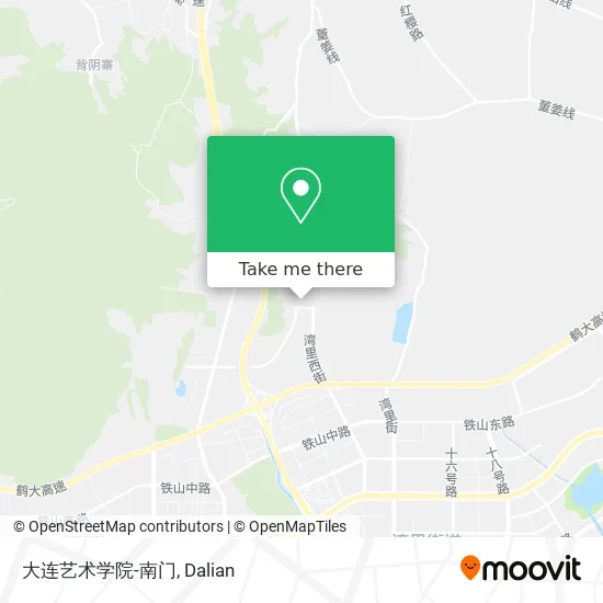 大连艺术学院-南门 map