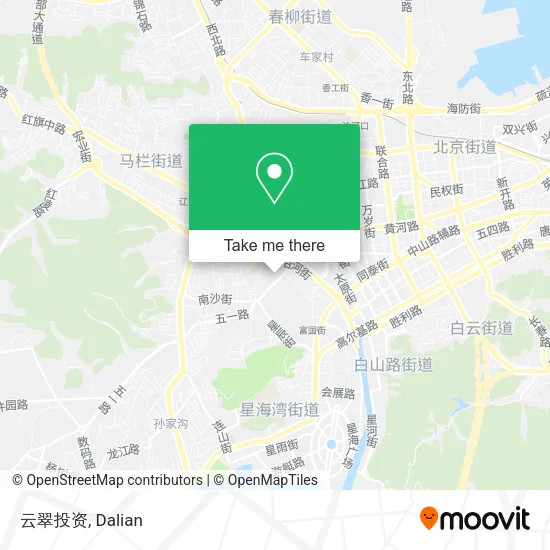 云翠投资 map