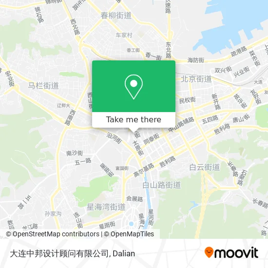 大连中邦设计顾问有限公司 map
