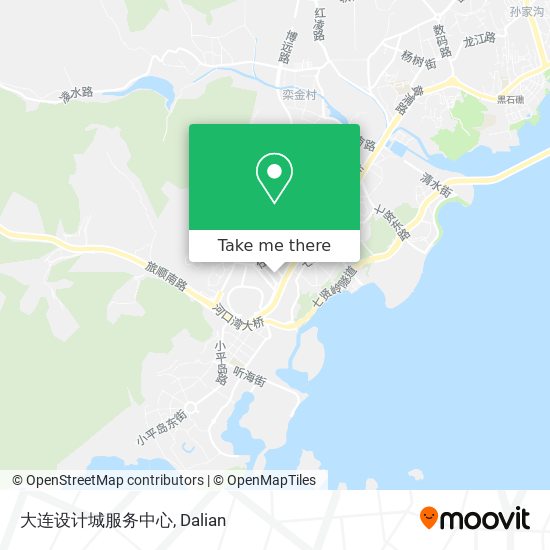 大连设计城服务中心 map