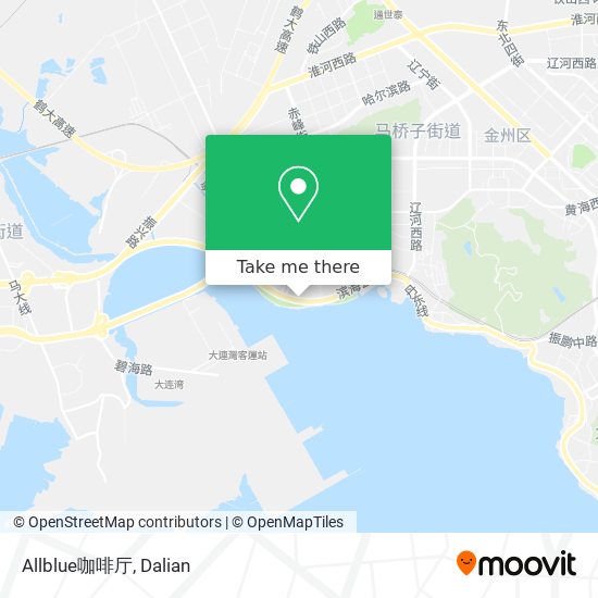 Allblue咖啡厅 map