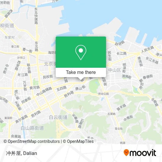 冲丼屋 map