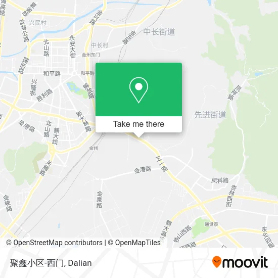 聚鑫小区-西门 map