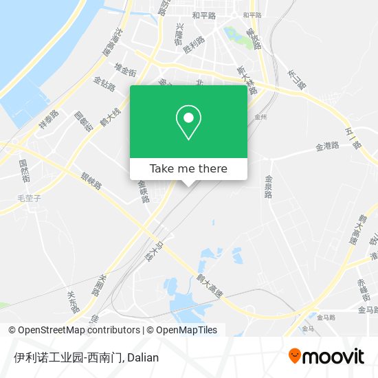 伊利诺工业园-西南门 map
