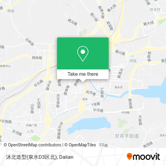 沐北造型(泉水D3区北) map