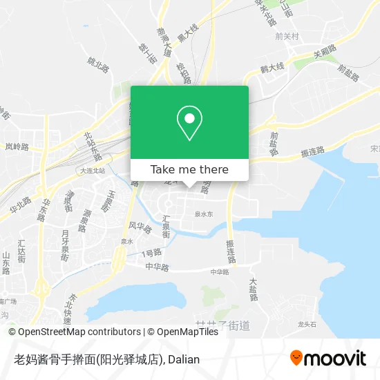 老妈酱骨手擀面(阳光驿城店) map