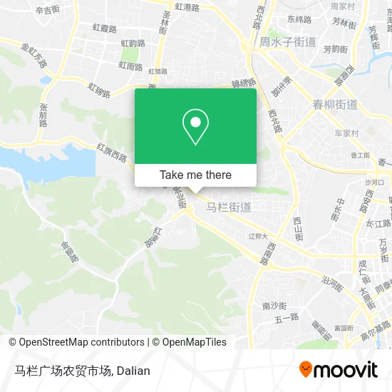 马栏广场农贸市场 map