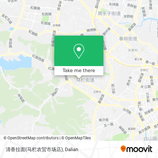 清香拉面(马栏农贸市场店) map