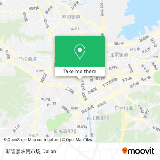 新隆嘉农贸市场 map