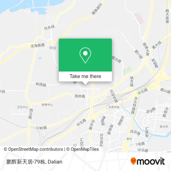 鹏辉新天居-79栋 map